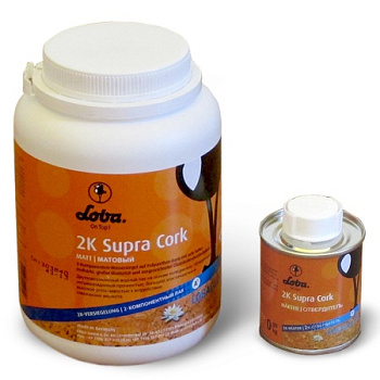 Лак для пробки LOBA WS 2K SupraCork матовый 1л